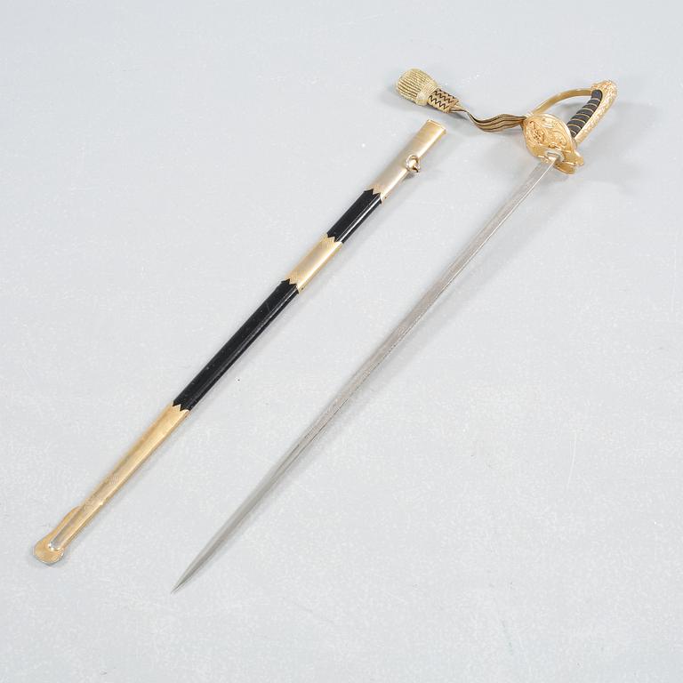 A sabre for the swedish navy, m/1878-1915.