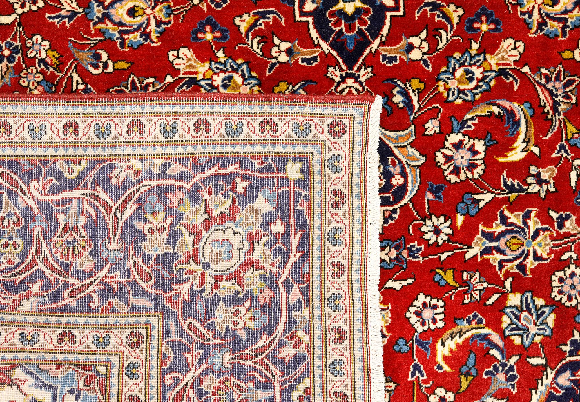 Carpet, Keshan, 290 x 194 cm.