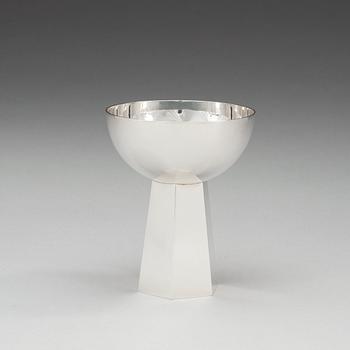 A Wiwen Nilsson sterling goblet, Lund 1964.