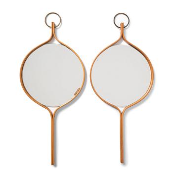 462. Hans-Agne Jakobsson, a pair of wall mirrors, Hans-Agne Jakobsson AB, Markaryd 1950-60s.