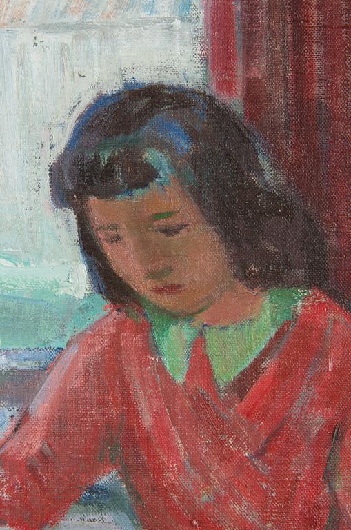 Tove Jansson, "Red Curtains".