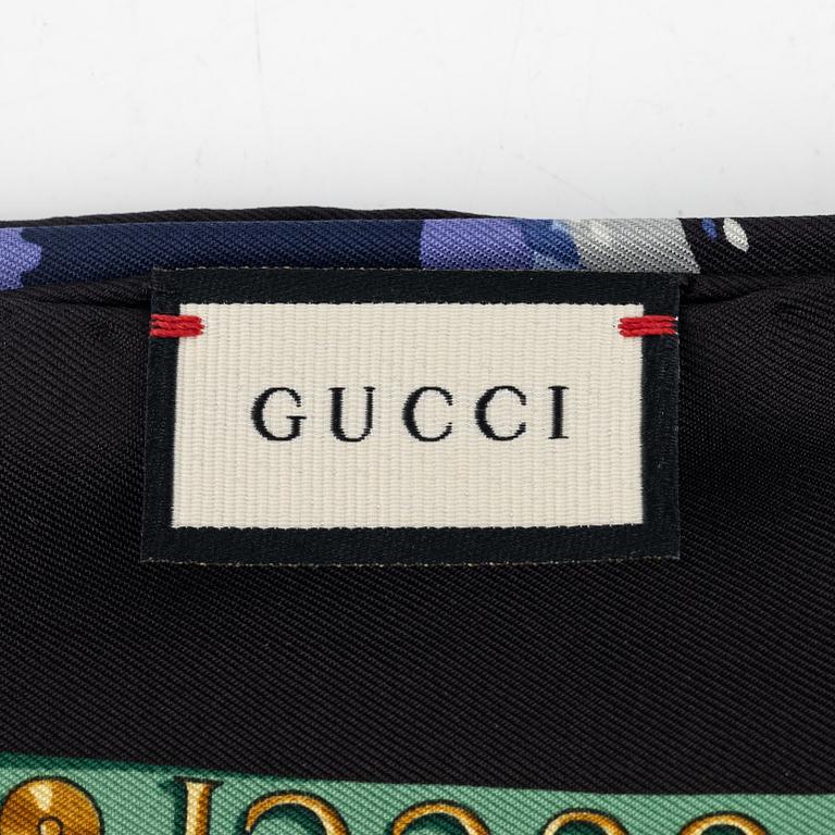 Gucci, scarf.