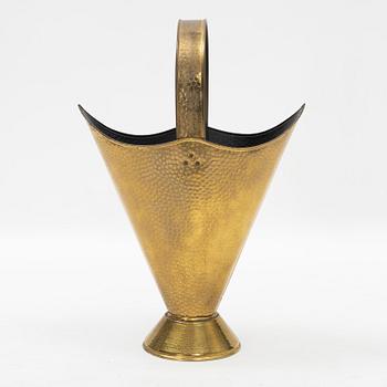 A brass umbrella stand, Belgium, first half of thw 20th Century.