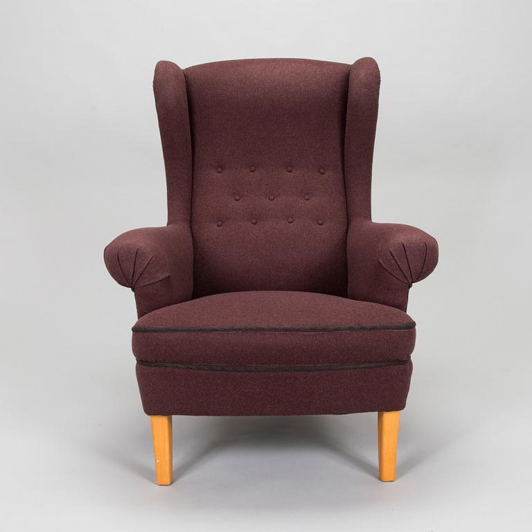 Carl Malmsten, a 'Häggbom' armchair for AB O.H. Sjögren.