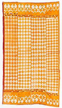 Indian Phulkari Wedding Textile, Silk & Cotton Embroidery, first half of the 20th Century.