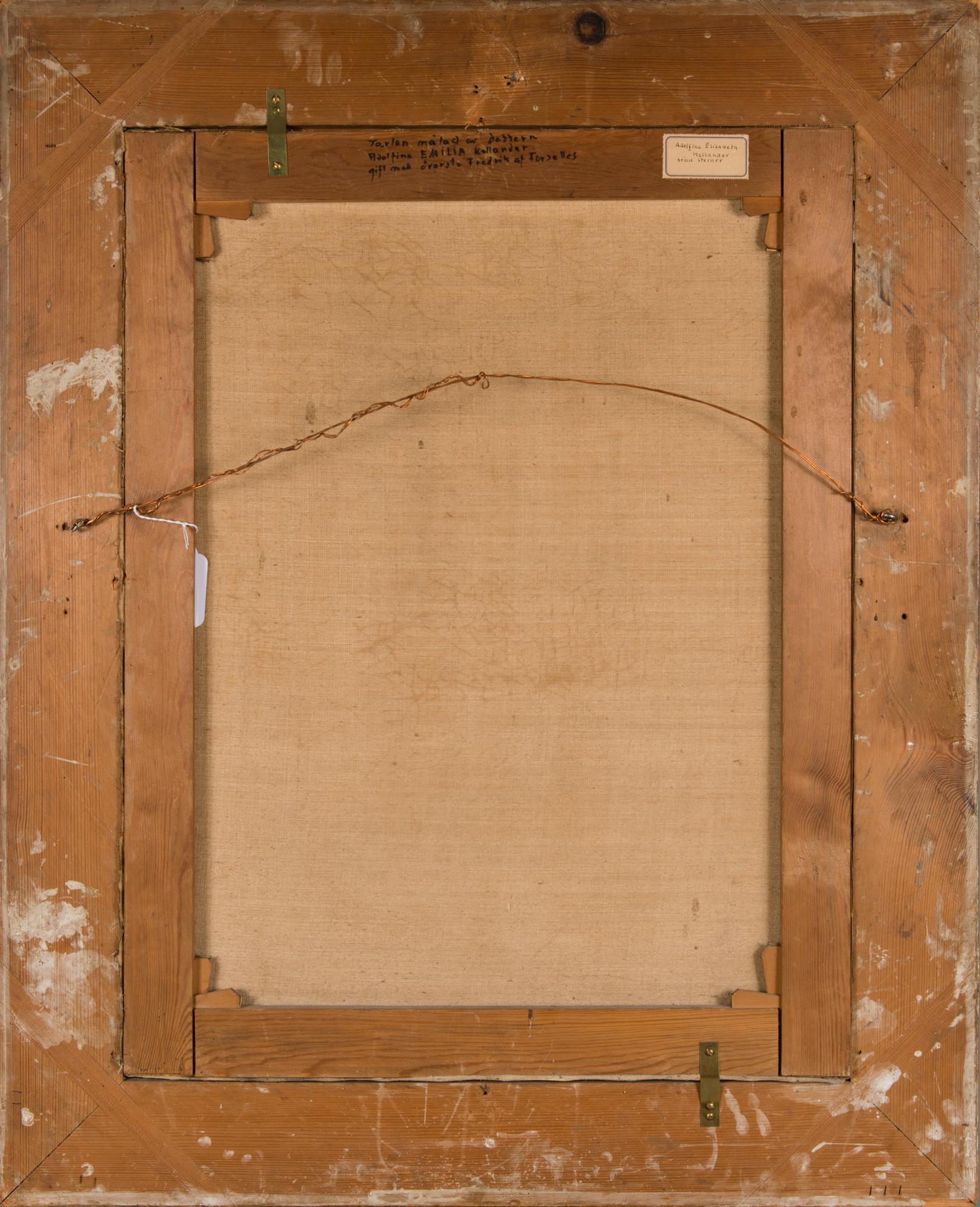 JOHAN ERIK LINDH, attributed to, PORTRAIT OF A LADY.