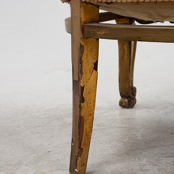 A pair of armchairs, 20th Century.