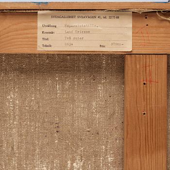 Leif Ericson, "Två filmrutor".