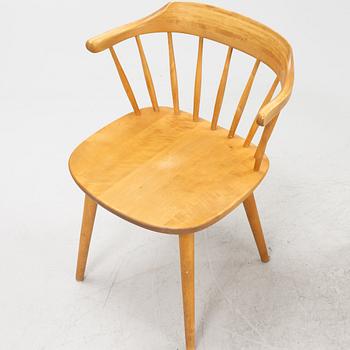 Yngve Ekström, stolar, 4 st, "Småland", 1900-talets andra hälft.