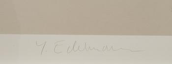 YRJÖ EDELMANN, färglitografi, signerad och numrerad 92/175.