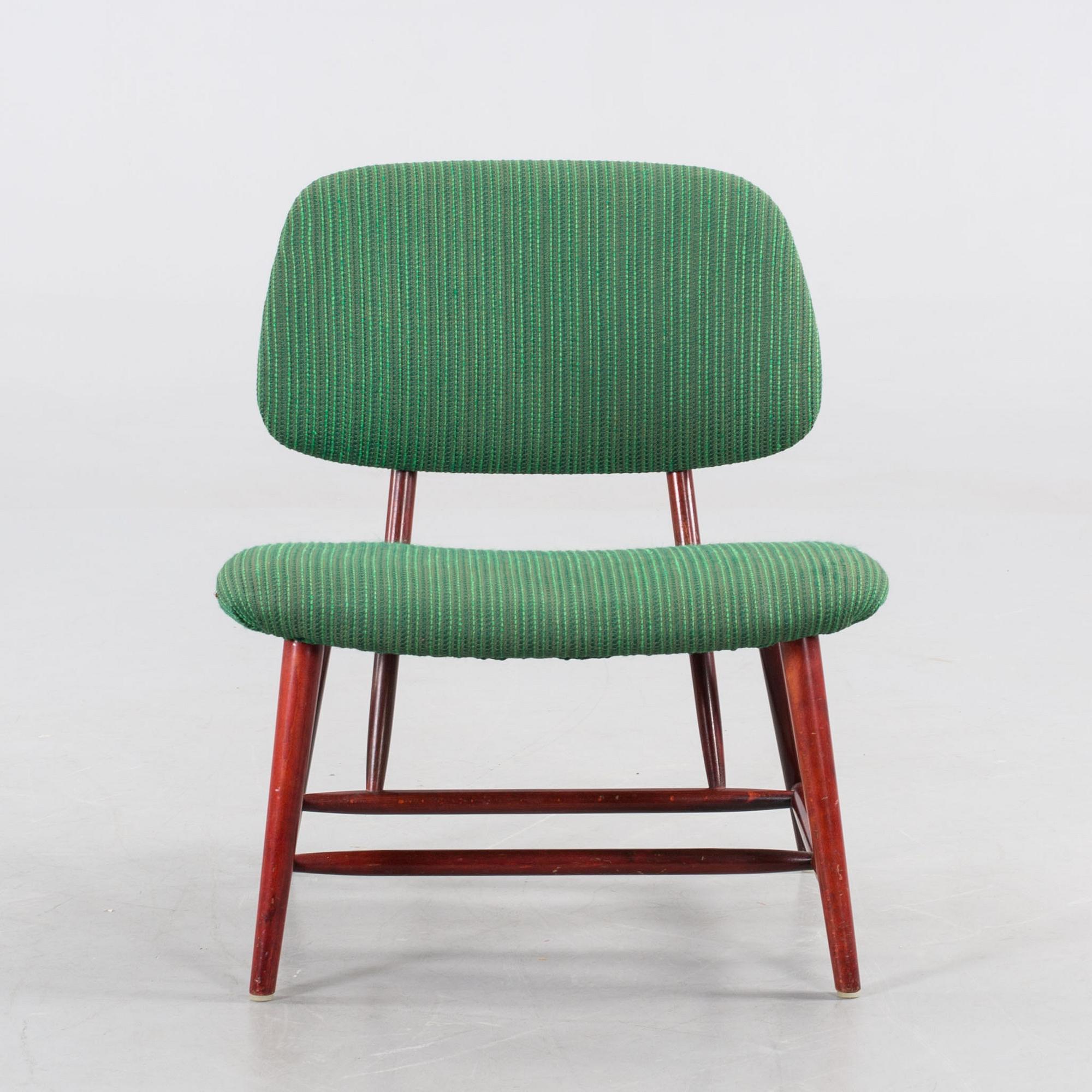 ALF SVENSSON, fåtölj, "TeVe", Studio, Ljungs Industrier, Bra Bohag, 1950/60-tal.