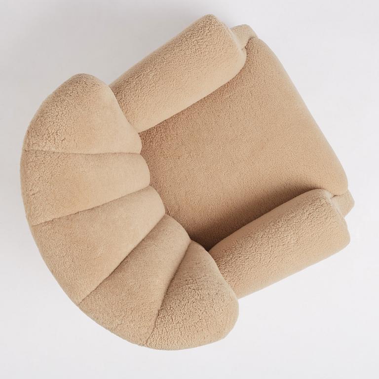 Fritz Hansen, fåtölj modell "1518", Danmark 1940-tal.