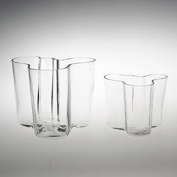 VASER 2 st, "Savoy", Alvar Aalto, Iittala.