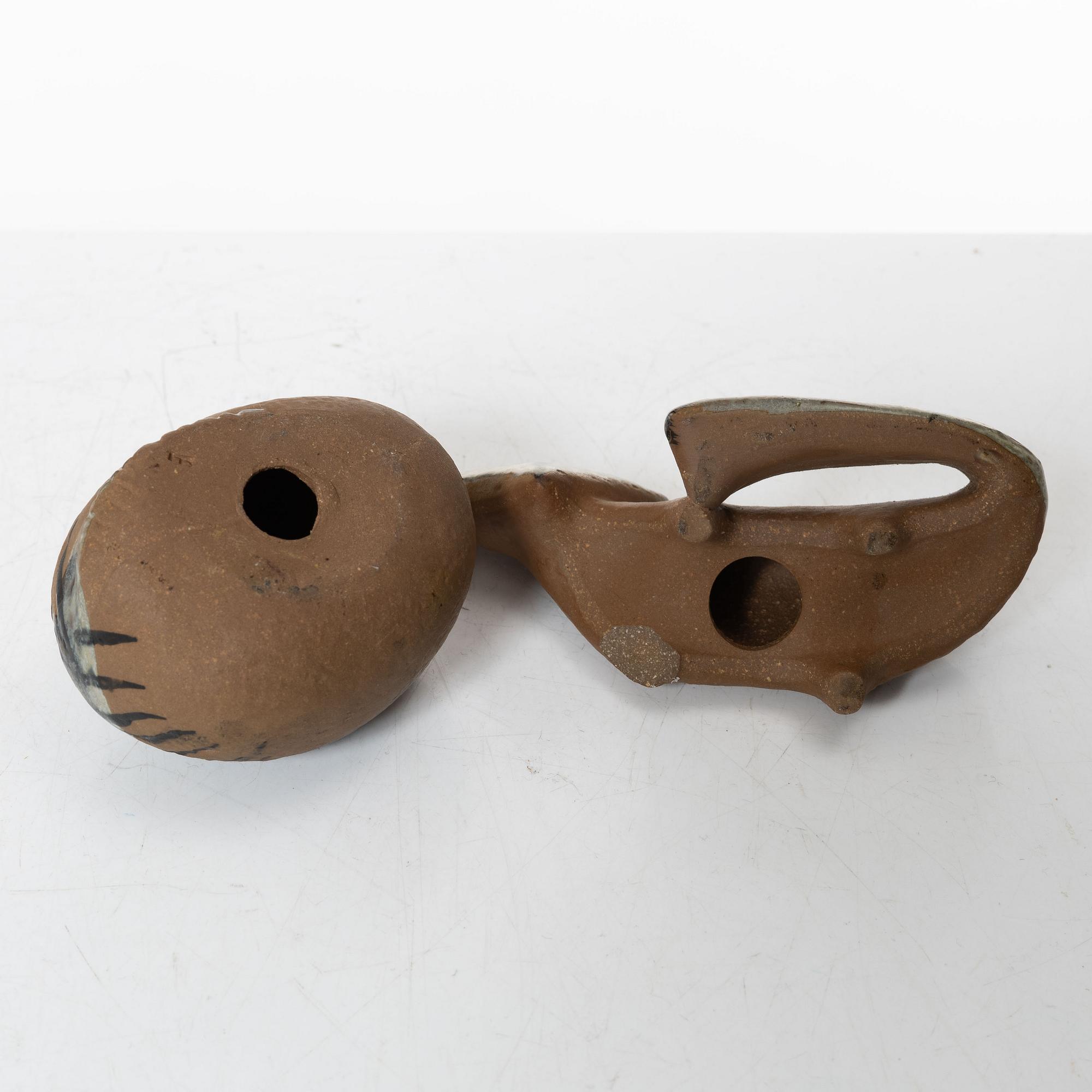 Lisa Larson, figurines, 6 pcs, stoneware, Gustavsberg.