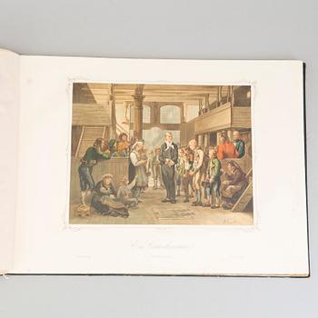 'Norske folkelivsbilleder efter Malerier og Tegninger af Adolph Tidemand', Christian Tönsberg, Christiania, 1854.