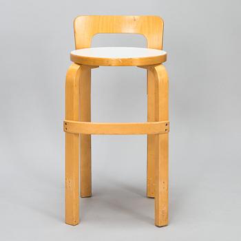 Alvar Aalto barstol K65 Artek 1980-tal.
