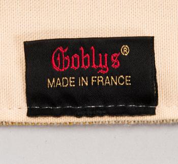 A French tapestry by Goblys. 104 x 144 cm.