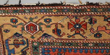 A rug, semi-antique Karadja, ca 216 x 140-144 cm.