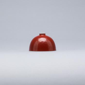 PENSELBAD, porslin, Kina, troligen Republik.