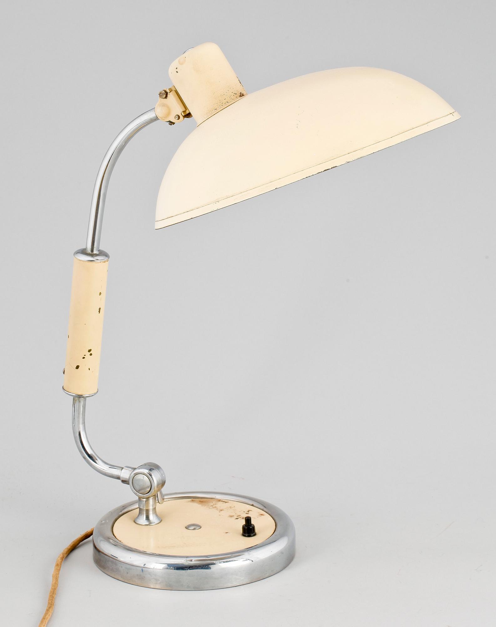 BORDSLAMPA, funkis, Christian Dell, Kaiser Idell, 1930-tal.