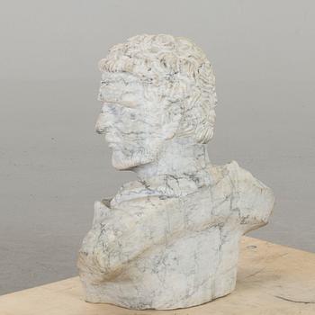BYST, marmor, romersk man, 1900-tal.