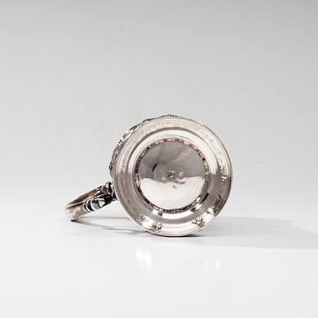 STOP, silver, 1800-talets början, oidentifierad stämpel. Vikt 338 g.