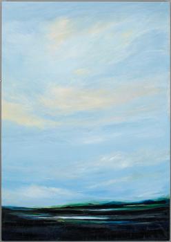 CECILIA HAUPT, olja på duk, signerad a tergo.