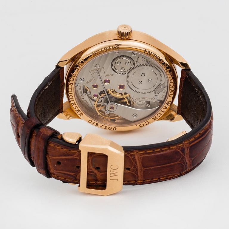 IWC, Schaffhausen, Portuguese Minute Repeater, armbandsur, 44 mm.