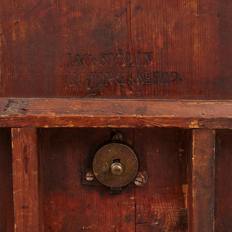 Fällbord av Jacob Sjölin (mästare i Köping och Kungsör 1767-85).