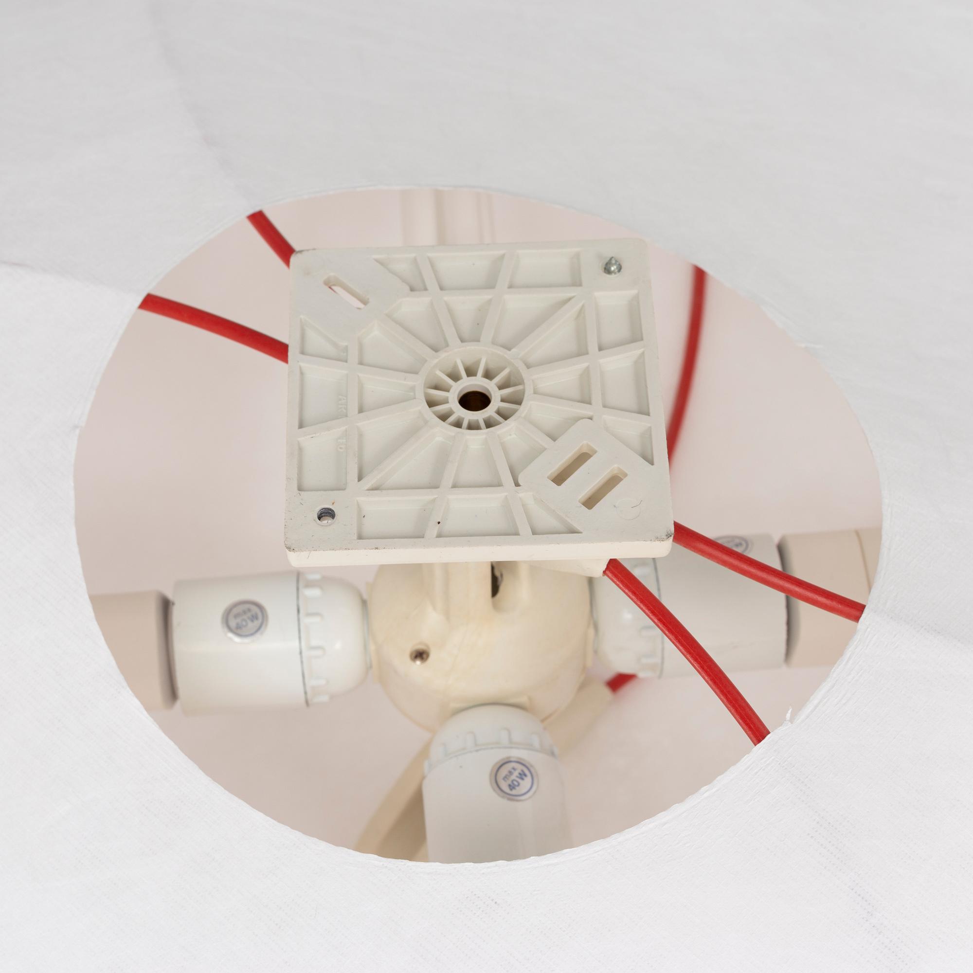 Tobia Scarpa, tak- / vägglampor, 3 st, "Ariette 1" samt "Ariette 2", Flos.