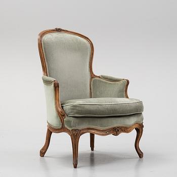 A french Louis XV Bergére, 18th century.