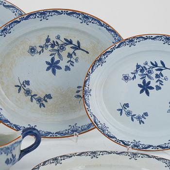 A 114-piece 'East Indies' dinner service, Rörstrand, Sweden, mid 20th century- 21st century.