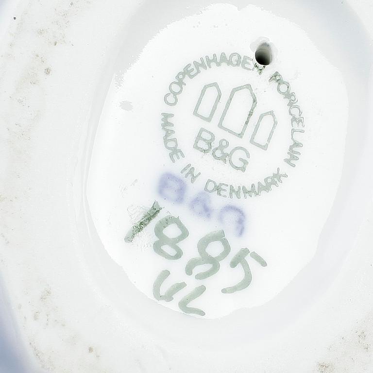 FIGURINER, 9 st, porslin, Bing & Gröndahl, Danmark 1900-tal.