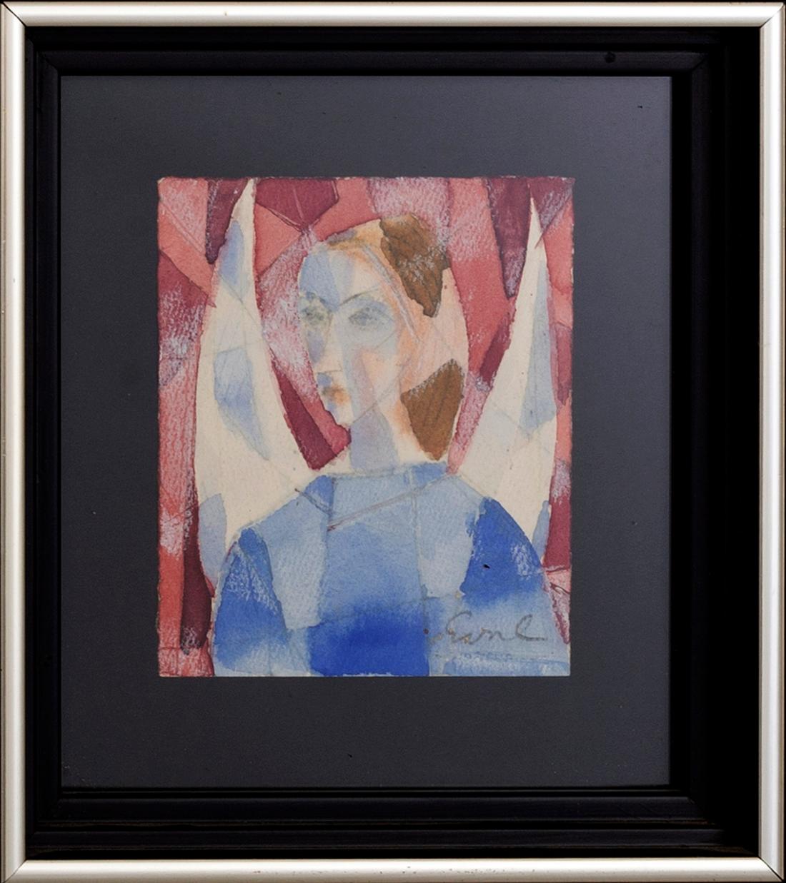 Eva Cederström, water color, signed.