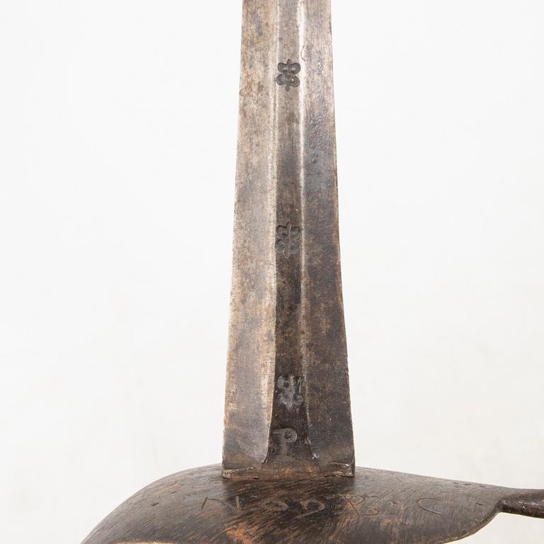 A Swedish sword, 1685 pattern.