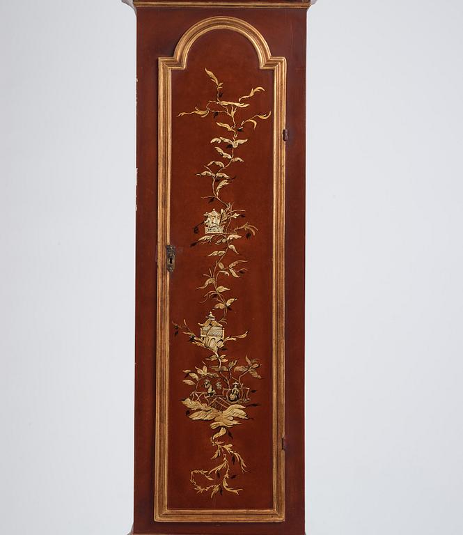 Golvur, märkt Herman Dreyer Holmia, Sverige 1700-talets mitt, Senbarock.