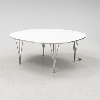 Bruno Mathsson, soffbord, "Supercirkel", Fritz Hansen, Danmark.