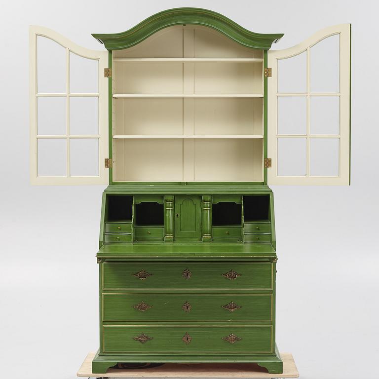 A Rococo style cabinet, Åmells möbler, dated 1973.