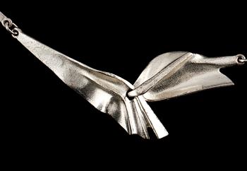 COLLIER, sterlingsilver, Björn Weckström, Lapponia, 1996. Vikt 16 g.