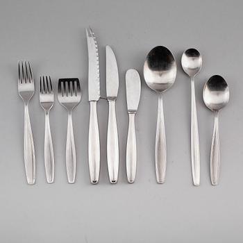 BESTICK, 80 delar, stål, "Parad", design Sven-Arne Gillgren 1962, Gense.