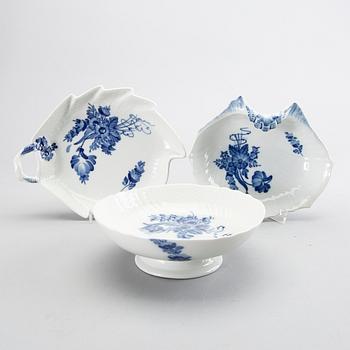ROYAL COPENHAGEN, "Blå Blomst", porcelain, Denmark, 50 pcs.