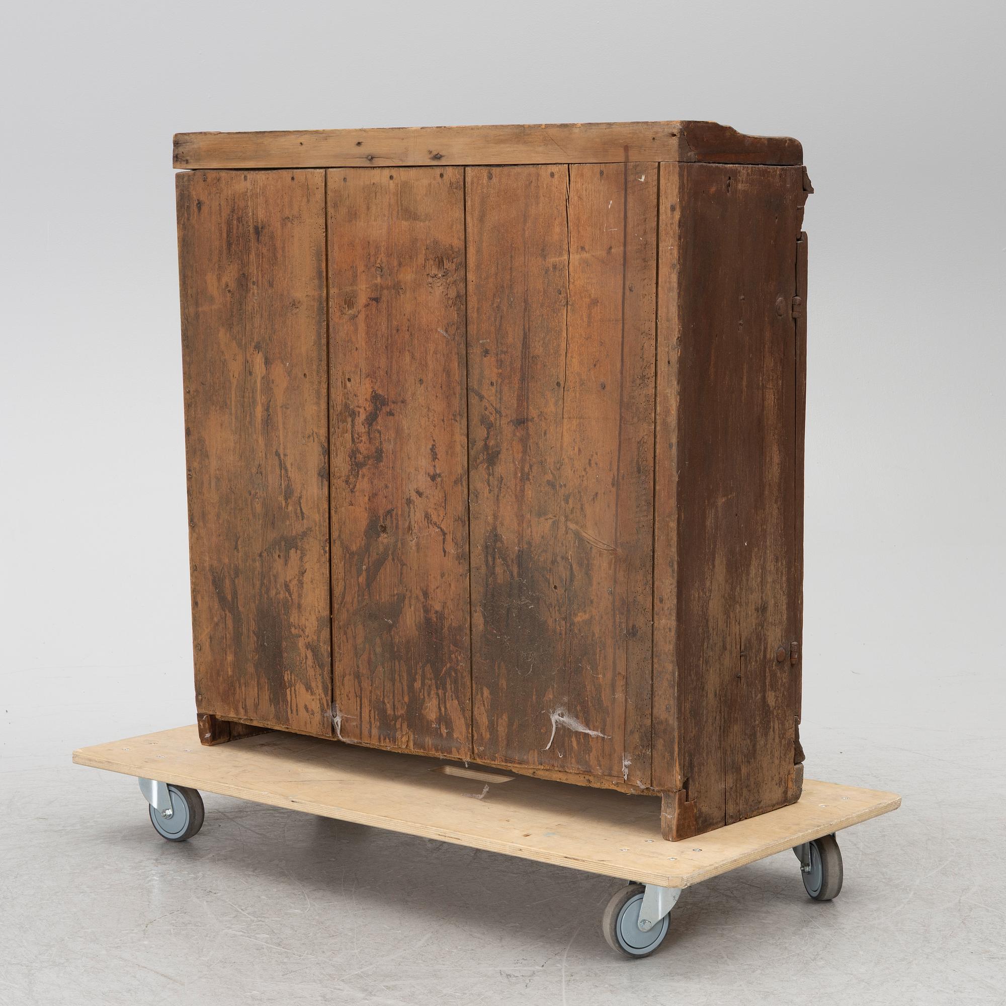 Sideboard, folk art, 19th century.