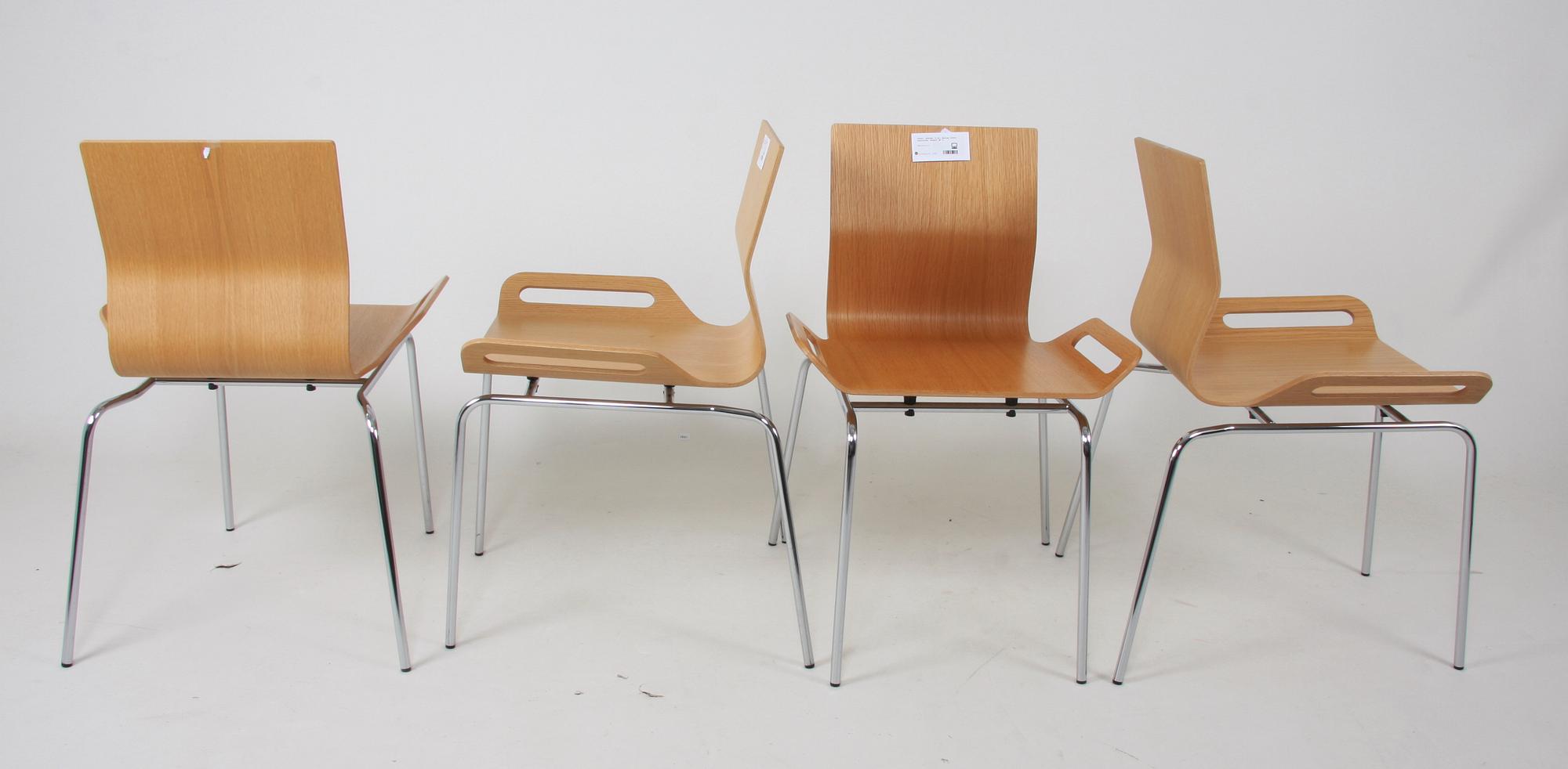STOLAR, 4 st, design Björn Dahlström. Modell BD 6.