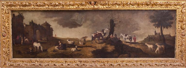 RAM 1600-tal, Italien/Frankrike och OKÄND KONSTNÄR, olja på duk, 1900-talets början.