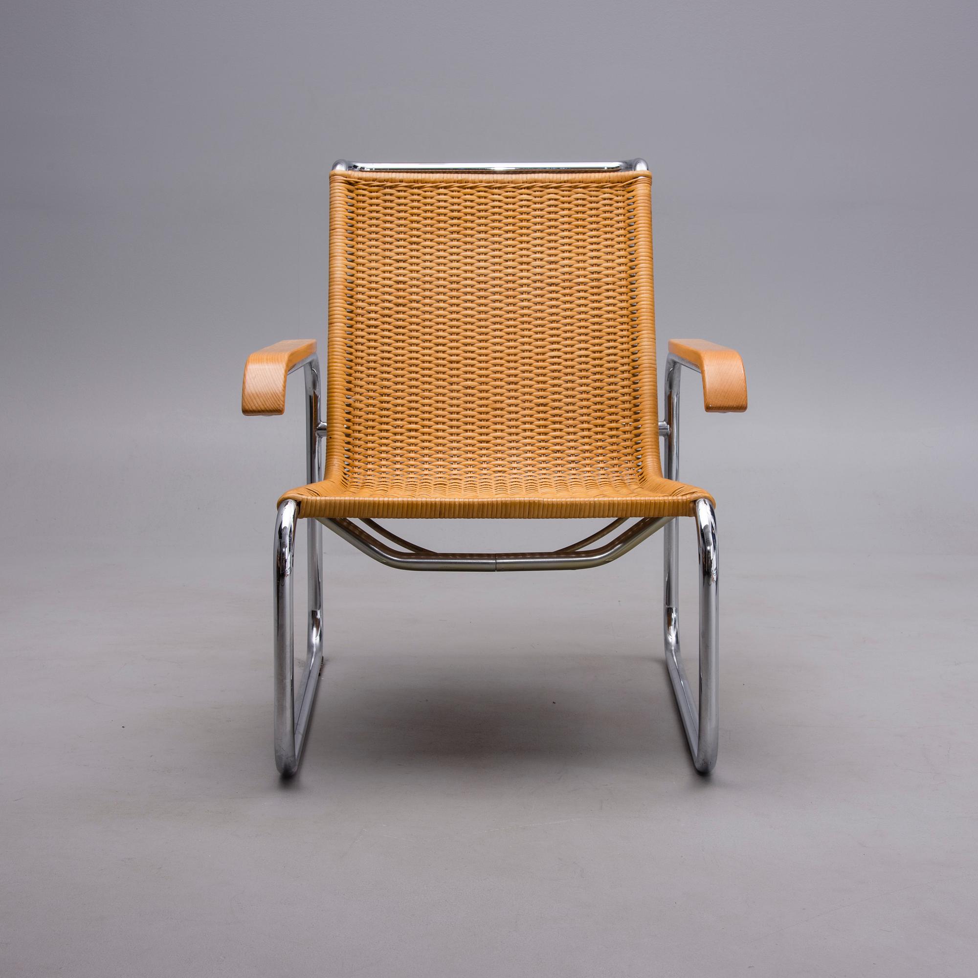 FÅTÖLJ, S35, Marcel Breuer. Inhandlad på Artek 1970-tal.