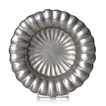 188. Estrid Ericson, a pewter dish, Firma Svenskt Tenn, Stockholm 1948.