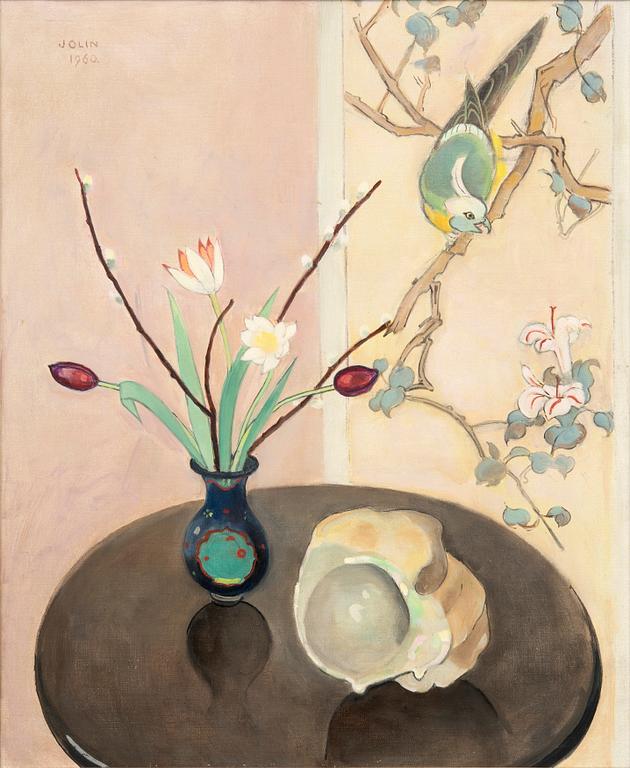 Einar Jolin, Still Life with Spring Flowers.