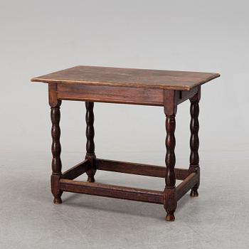 A 18th century table.