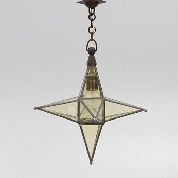 Harald Notini, a ceiling lamp, model ”6202” Arvid Böhlmarks Lampfabrik, Stockholm, 1920s-30s.