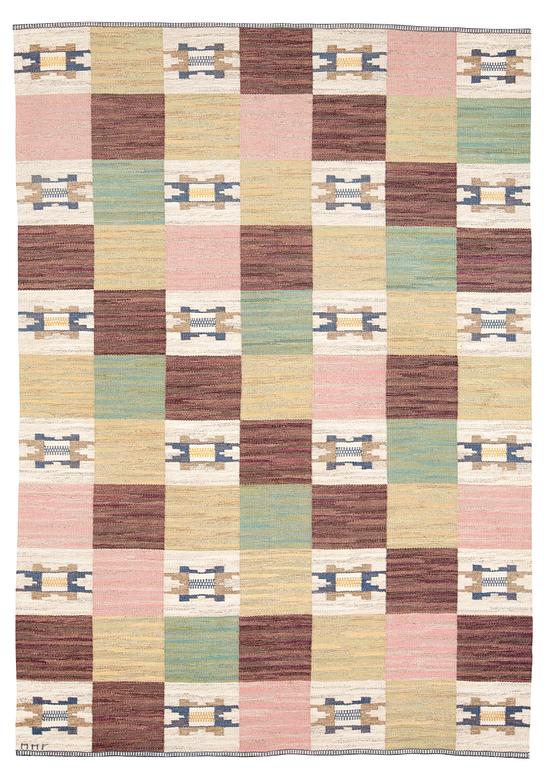 MATTA. "Rutmattan". Rölakan. 294,5 x 207,5 cm. Signerad MMF.